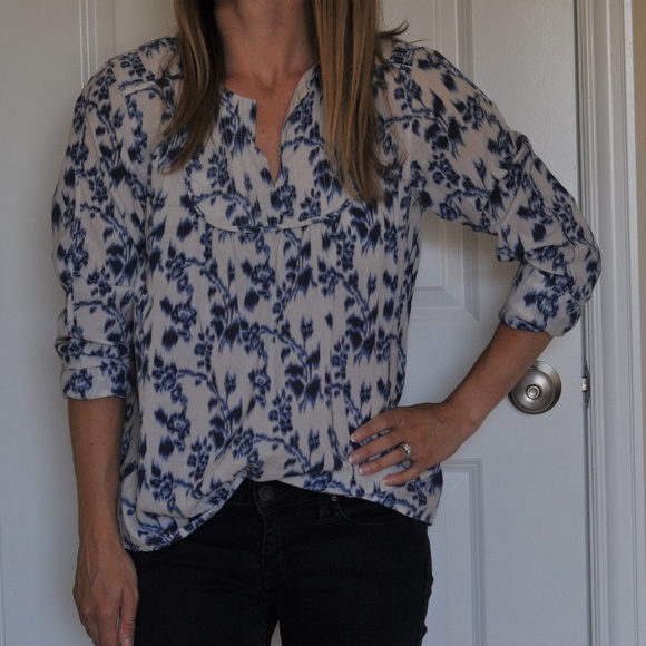 Gap medium floral blouse - Picture 1 of 4